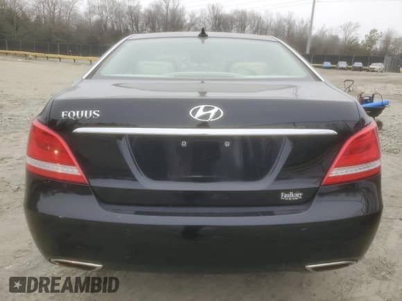 2014 Hyundai Equus Ultimate z VIN KMHGH4JH3EU076035, wystawiony jako Copart lot #46129025 z przebiegiem 41 083 mil mil oraz Szkoda całkowita • Salvage title. Historia ofert i sprzedaży dostępna na DreamBid. Obrazek 6.