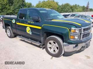 2014 Chevrolet Silverado 1500 LT z VIN 1GCVKREC9EZ404148, wystawiony jako IAAI lot #43164401 z przebiegiem 57 664 mil mil oraz . Historia ofert i sprzedaży dostępna na DreamBid. Obrazek 1.