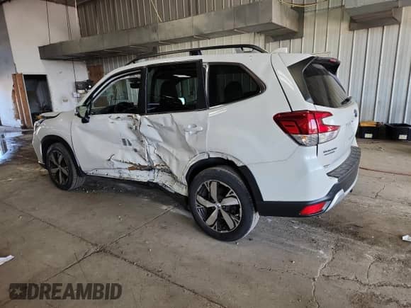 2020 Subaru Forester Touring with VIN JF2SKAXC5LH402080, listed as a Copart auction lot 85329845 with 45,529 mi miles and Salvage title. Bid and sale history available at DreamBid. Image 2.