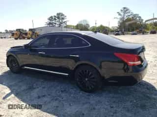 2014 Hyundai Equus Signature с VIN KMHGH4JH8EU073826, выставлен на аукционе Copart как лот 52123215 с пробегом 144 477 миль миль и Списание • Salvage title. История ставок и продаж доступна на DreamBid. Изображение 2.