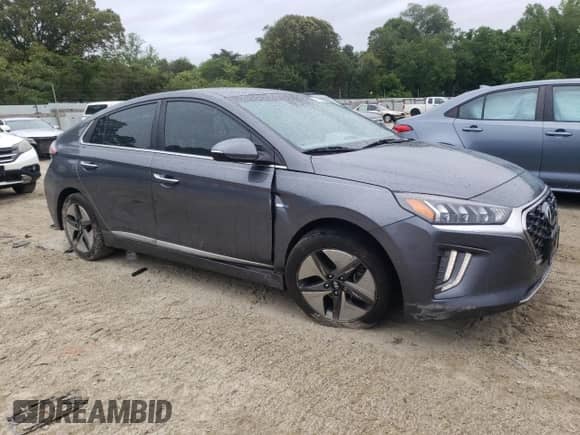 2020 Hyundai Ioniq Limited с VIN KMHC05LC1LU207361, выставлен на аукционе Copart как лот 57905345 с пробегом 90 158 миль миль и Списание • Salvage title. История ставок и продаж доступна на DreamBid. Изображение 4.