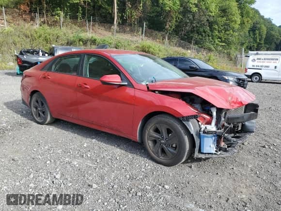 2021 Hyundai Elantra SEL с VIN 5NPLS4AG4MH004703, выставлен на аукционе Copart как лот 80936645 с пробегом 27 066 миль миль и Списание • Salvage title. История ставок и продаж доступна на DreamBid. Изображение 4.