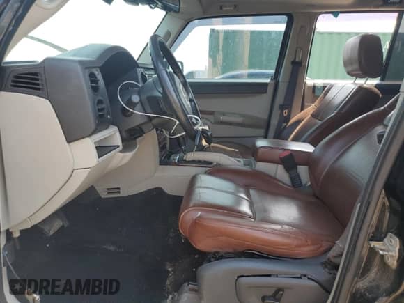 2007 Jeep Commander Limited with VIN 1J8HG58P27C520330, listed as a Copart auction lot 54595745 with 168,908 mi miles and Salvage title. Bid and sale history available at DreamBid. Image 7.