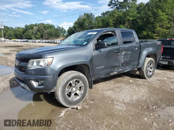 2017 Chevrolet Colorado 2WD Z71 with VIN 1GCGSDEN4H1189441, listed as a Copart auction lot 64488555 with 54,240 mi miles and Salvage title. Bid and sale history available at DreamBid. Image 1.