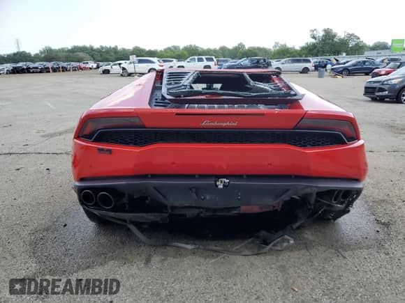 2019 Lamborghini Huracan с VIN ZHWUC1ZF5KLA11688, выставлен на аукционе Copart как лот 68573555 с пробегом 16 294 миль миль и Списание • Salvage title. История ставок и продаж доступна на DreamBid. Изображение 6.