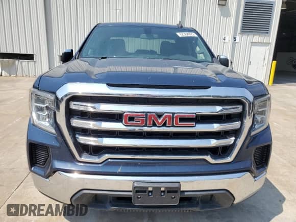 2020 GMC Sierra 1500 SLE with VIN 1GTR8BEK7LZ323077, listed as a Copart auction lot 62368025 with 165,901 mi miles and Salvage title. Bid and sale history available at DreamBid. Image 5.