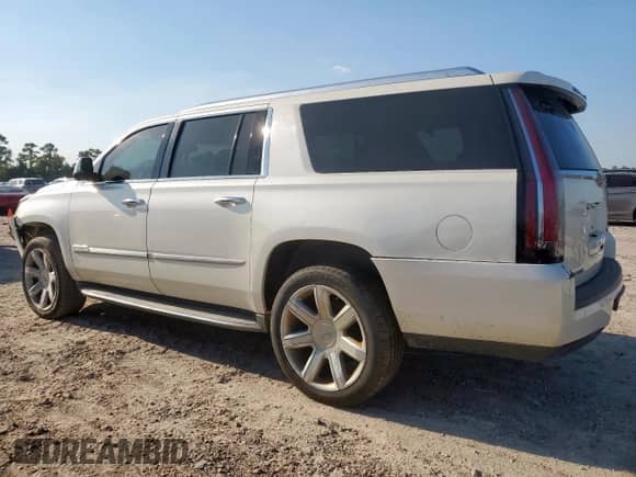 2015 Cadillac Escalade ESV Luxury с VIN 1GYS3SKJXFR589963, выставлен на аукционе Copart как лот 80459555 с пробегом 179 543 миль миль и Чистый • Clean title. История ставок и продаж доступна на DreamBid. Изображение 2.