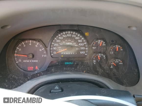 2006 Chevrolet TrailBlazer LS with VIN 1GNET16S666148680, listed as a Copart auction lot 89541035 with 206,951 mi miles and Clean title. Bid and sale history available at DreamBid. Image 9.
