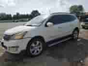 2013 Chevrolet Traverse LTZ with VIN 1GNKRLKDXDJ255956, listed as a Copart auction lot 64569755 with 170,878 mi miles and Salvage title. Bid and sale history available at DreamBid. Image 1.