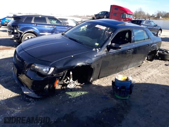 2023 Chrysler 300 S with VIN 2C3CCABT6PH676979, listed as a Copart auction lot 43666725 with Not provided miles and Salvage title. Bid and sale history available at DreamBid. Image 1.