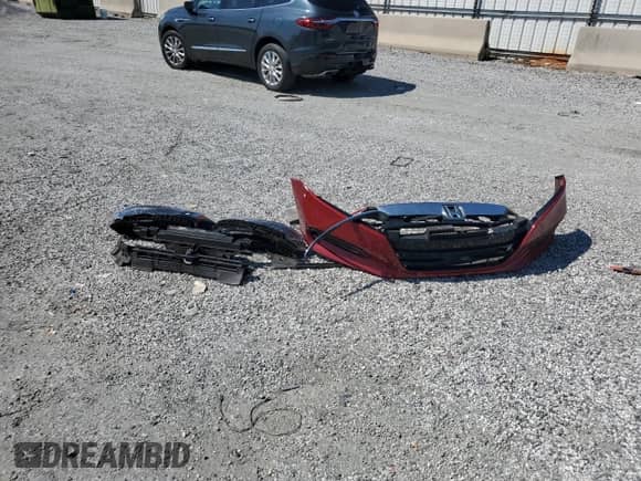 2018 Honda Accord EX-L with VIN 1HGCV1F56JA109938, listed as a Copart auction lot 81046825 with 55,639 mi miles and Salvage title. Bid and sale history available at DreamBid. Image 12.