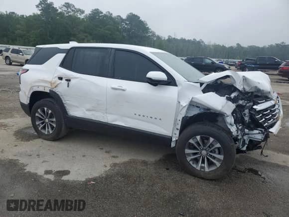 2025 Chevrolet Equinox FWD LT с VIN 3GNAXHEG0SL171459, выставлен на аукционе Copart как лот 59282195 с пробегом 6 152 миль миль и Списание • Salvage title. История ставок и продаж доступна на DreamBid. Изображение 4.
