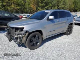 2016 Jeep Grand Cherokee High Altitude with VIN 1C4RJECG8GC351872, listed as a Copart auction lot 75978654 with 133,888 mi miles and Salvage title. Bid and sale history available at DreamBid. Image 1.