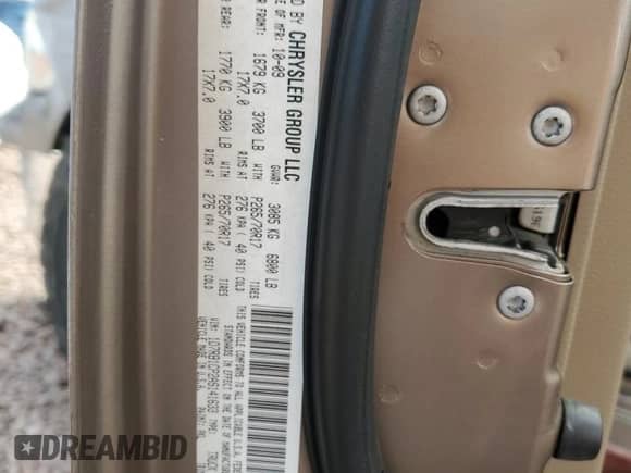 2010 Dodge 1500 SLT с VIN 1D7RB1CP2AS141633, выставлен на аукционе Copart как лот 69499904 с пробегом 129 488 миль миль и Списание • Salvage title. История ставок и продаж доступна на DreamBid. Изображение 14.