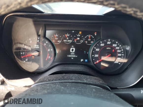 2016 Chevrolet Camaro 1SS with VIN 1G1FF1R72G0129794, listed as a Copart auction lot 71159805 with 102,000 mi miles and Salvage title. Bid and sale history available at DreamBid. Image 9.