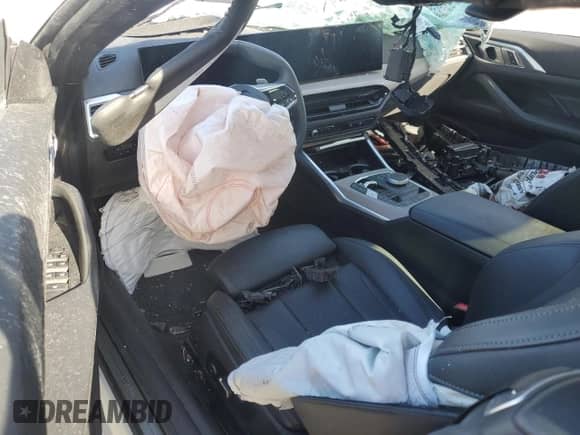 2025 BMW 4 Series 430i with VIN WBA33DB00SCS80445, listed as a Copart auction lot 58785615 with Not provided miles and Non repairable. Bid and sale history available at DreamBid. Image 8.