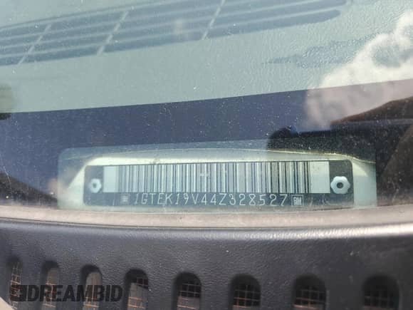 2004 GMC Sierra 1500 SLE z VIN 1GTEK19V44Z328527, wystawiony jako Copart lot #71717325 z przebiegiem Nie podano mil oraz Czysty tytuł • Clean title. Historia ofert i sprzedaży dostępna na DreamBid. Obrazek 12.