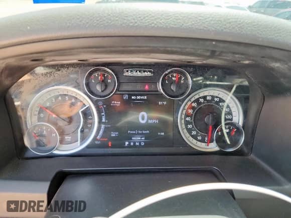 2017 Ram 1500 Lone Star with VIN 1C6RR6LGXHS598615, listed as a Copart auction lot 62015835 with 102,286 mi miles and Clean title. Bid and sale history available at DreamBid. Image 9.