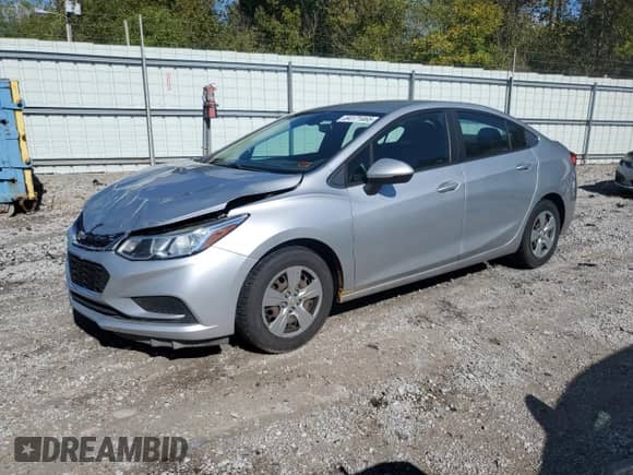 2017 Chevrolet Cruze LS with VIN 1G1BC5SM9H7190955, listed as a Copart auction lot 84171465 with 169,793 mi miles and Salvage title. Bid and sale history available at DreamBid. Image 1.