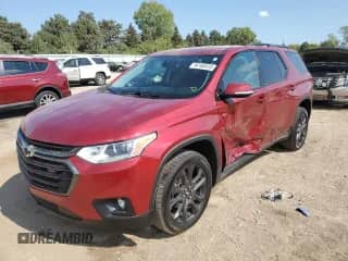 2020 Chevrolet Traverse RS с VIN 1GNERJKW7LJ169845, выставлен на аукционе Copart как лот 80160415 с пробегом 77 745 миль миль и Списание • Salvage title. История ставок и продаж доступна на DreamBid. Изображение 1.
