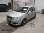 2009 Chevrolet Aveo 1LT with VIN KL1TD66E59B658607, listed as a IAAI auction lot 43496794 with 78,516 mi miles and . Bid and sale history available at DreamBid. Image 2.