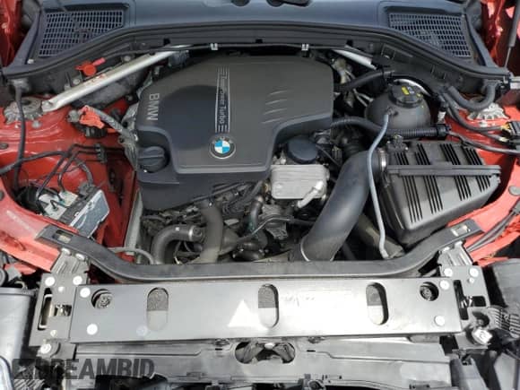 2015 BMW X3 sDrive28i with VIN 5UXWZ7C52F0M83336, listed as a Copart auction lot 68513415 with Not provided miles and Salvage title. Bid and sale history available at DreamBid. Image 12.