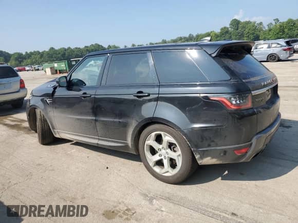 2020 Land Rover Range Rover Sport HSE with VIN SALWR2SU2LA723738, listed as a Copart auction lot 68071355 with 45,778 mi miles and Salvage title. Bid and sale history available at DreamBid. Image 2.