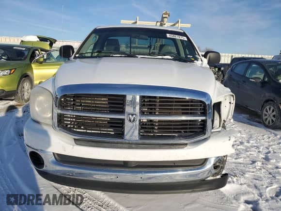 2008 Dodge 1500 SLT with VIN 1D7HA16N28J238789, listed as a Copart auction lot 45861875 with 162,922 mi miles and Salvage title. Bid and sale history available at DreamBid. Image 5.