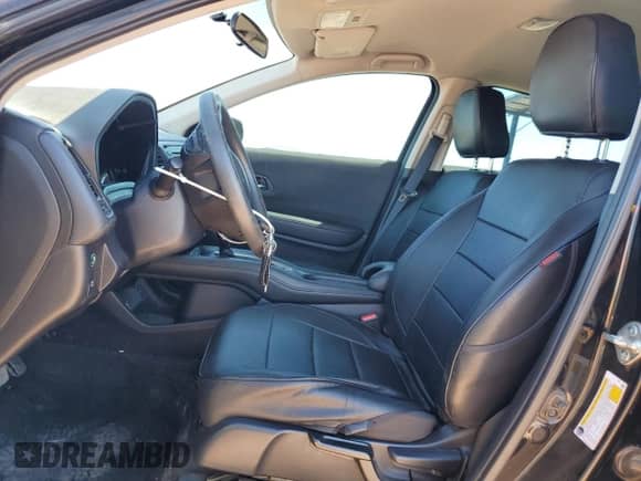 2020 Honda HR-V LX with VIN 3CZRU5H3XLM718643, listed as a Copart auction lot 84825775 with 53,667 mi miles and Salvage title. Bid and sale history available at DreamBid. Image 7.