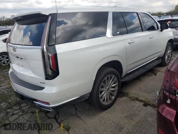2021 Cadillac Escalade ESV Premium Luxury с VIN 1GYS4KKL9MR395646, выставлен на аукционе Copart как лот 80534875 с пробегом 72 810 миль миль и Чистый • Clean title. История ставок и продаж доступна на DreamBid. Изображение 3.