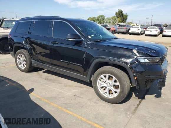 2022 Jeep Grand Cherokee Limited z VIN 1C4RJJBG6N8631199, wystawiony jako Copart lot #91059125 z przebiegiem 25 010 mil mil oraz Szkoda całkowita • Salvage title. Historia ofert i sprzedaży dostępna na DreamBid. Obrazek 4.