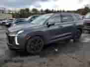 2023 Hyundai Palisade XRT with VIN KM8R3DGE2PU642838, listed as a Copart auction lot 90396975 with 19,395 mi miles and Non repairable. Bid and sale history available at DreamBid. Image 1.