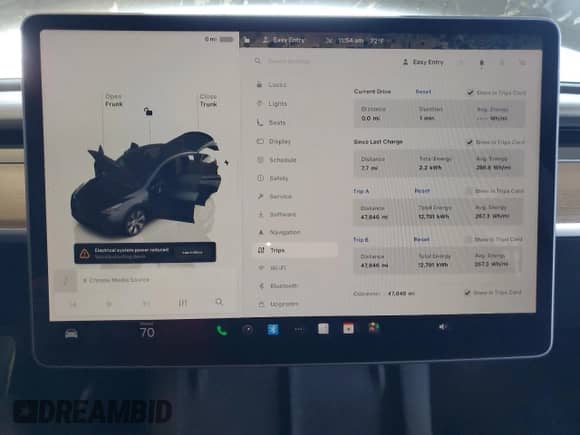 2023 Tesla Model Y Long Range с VIN 7SAYGDEE4PF620455, выставлен на аукционе Copart как лот 65983315 с пробегом 47 846 миль миль и Списание • Salvage title. История ставок и продаж доступна на DreamBid. Изображение 9.