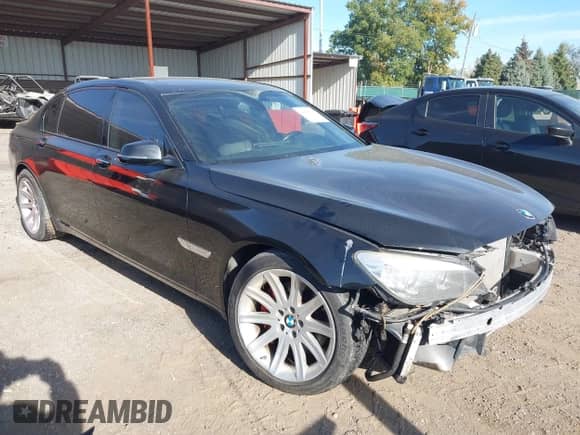 2014 BMW 7 Series 740Li with VIN WBAYE4C52ED138168, listed as a IAAI auction lot 43483619 with 109,048 mi miles and . Bid and sale history available at DreamBid. Image 1.