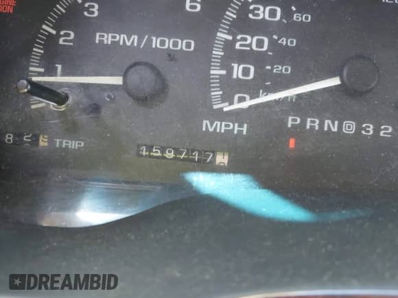 2000 Cadillac Escalade with VIN 1GYEK63R5YR222855, listed as a IAAI auction lot 42851593 with 159,717 mi miles and . Bid and sale history available at DreamBid. Image 7.