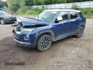 2023 Chevrolet TrailBlazer ACTIV z VIN KL79MSSL6PB062772, wystawiony jako Copart lot #70649025 z przebiegiem 74 768 mil mil oraz Nie do naprawy • Non repairable. Historia ofert i sprzedaży dostępna na DreamBid. Obrazek 1.