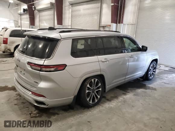 2023 Jeep Grand Cherokee Overland с VIN 1C4RJKDG8P8805067, выставлен на аукционе Copart как лот 47383225 с пробегом 34 778 миль миль и Списание • Salvage title. История ставок и продаж доступна на DreamBid. Изображение 3.