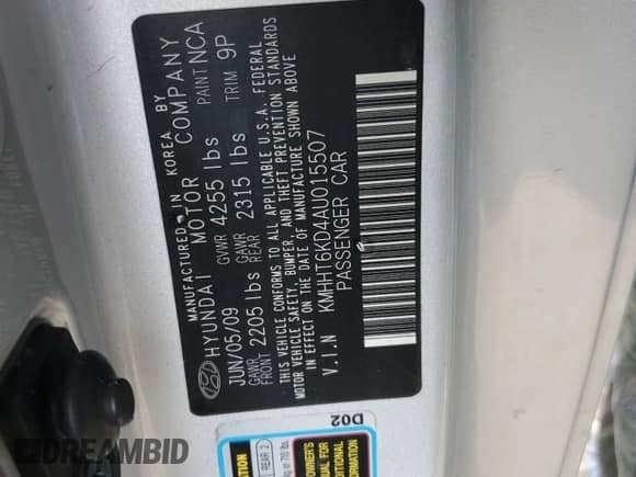 2010 Hyundai Genesis Coupe с VIN KMHHT6KD4AU015507, выставлен на аукционе Copart как лот 64999475 с пробегом 90 840 миль миль и Списание • Salvage title. История ставок и продаж доступна на DreamBid. Изображение 12.