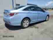 2013 Hyundai Sonata Limited with VIN KMHEC4A43DA075275, listed as a Copart auction lot 59588355 with Not provided miles and Salvage title. Bid and sale history available at DreamBid. Image 3.