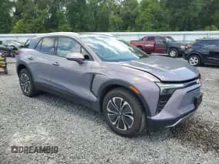 2024 Chevrolet Blazer EV eAWD LT z VIN 3GNKDBRJ9RS189815, wystawiony jako Copart lot #60298595 z przebiegiem 17 846 mil mil oraz Szkoda całkowita • Salvage title. Historia ofert i sprzedaży dostępna na DreamBid. Obrazek 4.