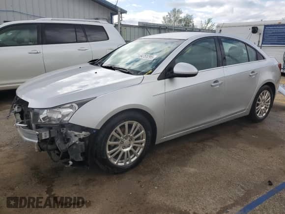 2015 Chevrolet Cruze ECO с VIN 1G1PH5SB7F7257393, выставлен на аукционе Copart как лот 54751295 с пробегом 103 922 миль миль и Списание • Salvage title. История ставок и продаж доступна на DreamBid. Изображение 1.