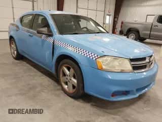 2013 Dodge Avenger SE z VIN 1C3CDZAB9DN536240, wystawiony jako IAAI lot #43513139 z przebiegiem 199 097 mil mil oraz . Historia ofert i sprzedaży dostępna na DreamBid. Obrazek 1.