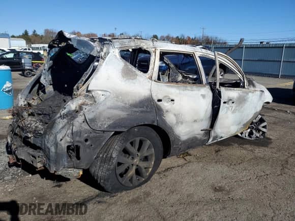 2013 Nissan Murano SL with VIN JN8AZ1MW5DW305063, listed as a Copart auction lot 44343505 with Not provided miles and Salvage title. Bid and sale history available at DreamBid. Image 3.