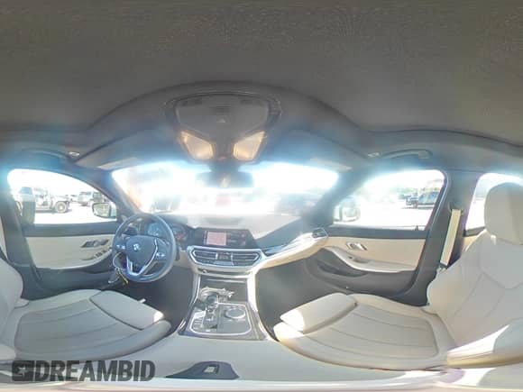 2022 BMW 3 Series 330i xDrive with VIN 3MW5R7J07N8C36576, listed as a Copart auction lot 81846515 with 4,054 mi miles and Salvage title. Bid and sale history available at DreamBid. Image 14.