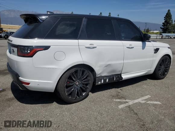 2022 Land Rover Range Rover Sport HSE Dynamic z VIN SALWR2SE7NA207578, wystawiony jako Copart lot #52434505 z przebiegiem 33 807 mil mil oraz Szkoda całkowita • Salvage title. Historia ofert i sprzedaży dostępna na DreamBid. Obrazek 3.