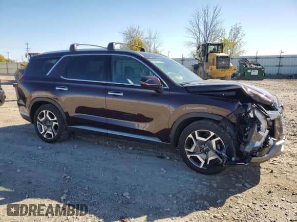 2024 Hyundai Palisade SEL с VIN KM8R4DGE2RU745449, выставлен на аукционе Copart как лот 82327565 с пробегом 36 928 миль миль и Списание • Salvage title. История ставок и продаж доступна на DreamBid. Изображение 4.