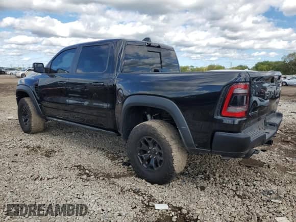 2022 Ram 1500 TRX with VIN 1C6SRFU98NN104294, listed as a Copart auction lot 80712705 with 43,572 mi miles and Salvage title. Bid and sale history available at DreamBid. Image 2.