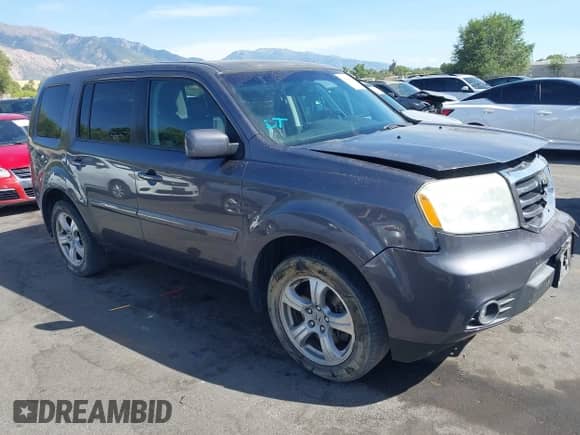 2014 Honda Pilot EX-L z VIN 5FNYF4H56EB052783, wystawiony jako IAAI lot #42944860 z przebiegiem 152 919 mil mil oraz . Historia ofert i sprzedaży dostępna na DreamBid. Obrazek 1.