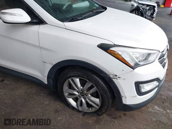 2015 Hyundai Santa Fe with VIN 5XYZWDLA2FG257231, listed as a IAAI auction lot 41868240 with 218,321 mi miles and . Bid and sale history available at DreamBid. Image 6.