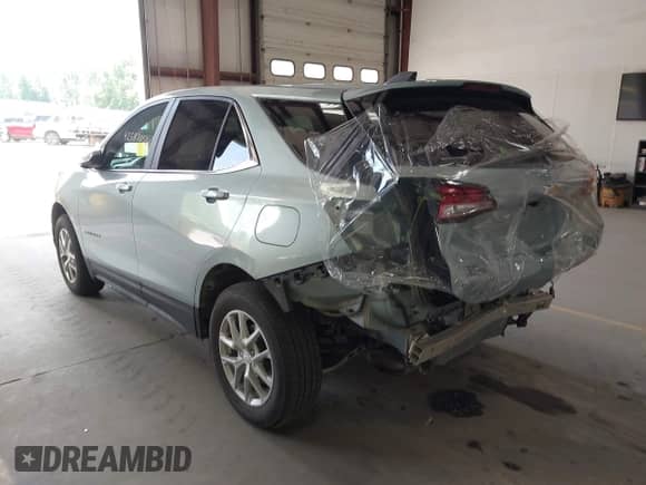 2022 Chevrolet Equinox LT с VIN 2GNAXUEV1N6141239, выставлен на аукционе IAAI как лот 42587058 с пробегом 33 144 миль миль и . История ставок и продаж доступна на DreamBid. Изображение 3.